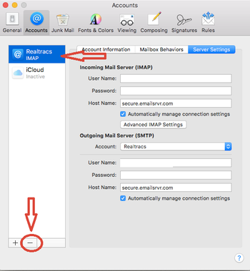 how to change settings in apple mail